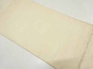 アンティーク　花亀甲模様織り出し袋帯（材料）